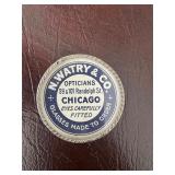 N. Watry & Co. Pocket Compass with Advertising Lid
