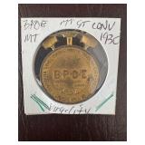 1930 BPOE Virginia City MT Convention Medal