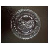 Mosser Glass Clown Plate, 3.5 Inches
