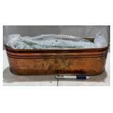 Copper and Brass Container