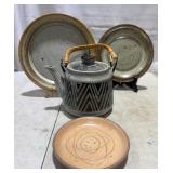 Ceramic Tea Set & Plates