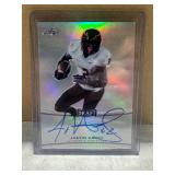Justin Hardy Leaf Draft Autograph Card