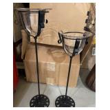 Cast Stands /Hurricane Candle
