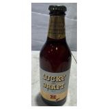 Lucky Draft Light Beer Bottle