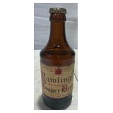 Rawlings Old Style English Ginger Beer Bottle