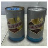 Falstaff Beer Cans