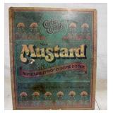 Vintage Carlin County Mustard Mat