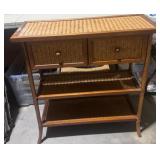 Wood Console Table