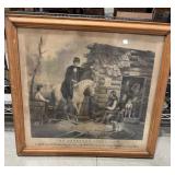 Framed Lithograph