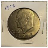1972 Eisenhower Dollar Coin