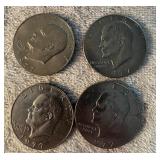 1977 Eisenhower Dollar Coins