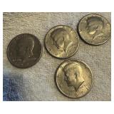 1971 Kennedy Half Dollar Coins
