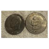 1974 Eisenhower Dollar Coin