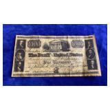 Mutual of Omaha 1840 Repro Bank Note