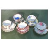 Bone China Cups & Saucers