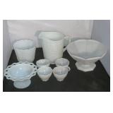 Milk Glass Dishes