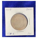 1923 s Monroe Adams Half Dollar