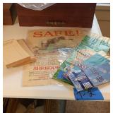 Vintage Coffee Bags and flyer