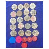 Wooden Montana Nickels