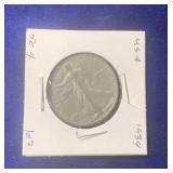 1934 Counterfeit Walking Liberty Half Dollar