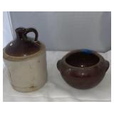 Whiskey Crock & flower Pot