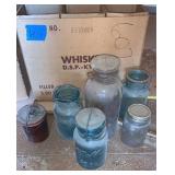 Old Canning Jars & Lids.