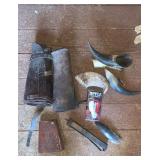 Chaps, Horns & souvenirs.