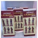 New C M Russell Decanters