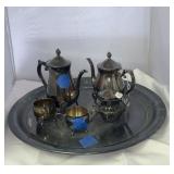 Leonard Silver Plated Tea Set