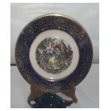 23 k Gold Decor Plate