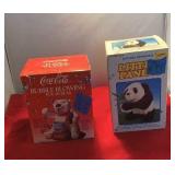 Coke-Cola Ornament & Little Panda Bear