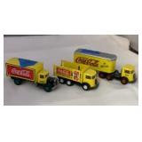 Coke-Cola Die Cast Trucks