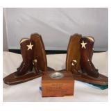 Cowboy Boots Bookends