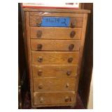 7 Drawer miniature drawer set