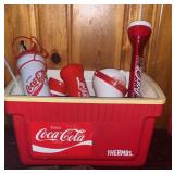 Coca-Cola Cooler & Drinking Containers