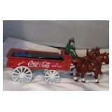 Cast Iron Horse & Wagon