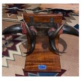 Bison Horn Hatrack
