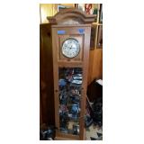 Grandfather Clock Display Cabinet