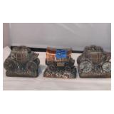 Brass Stage Coach Banks