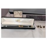 Watch, Cuff Links, & Tie Clip