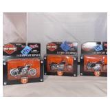 Harley Davidson die Cast Harleys