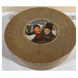 Round Tin with Tiny Tim Illustration