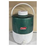 Coleman Green and White Water Jug