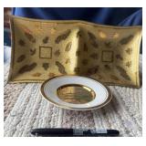 MCM Gold Divided Dish