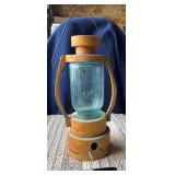 Wooden Lantern Bird Feeder