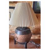 Copper & Wood Table Lamp