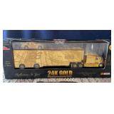24K Gold NASCAR Transporter