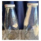 Glass Milk Bottles