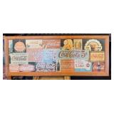 Framed Coca-Cola Ad. Puzzle