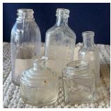 Clear Glass Bottles